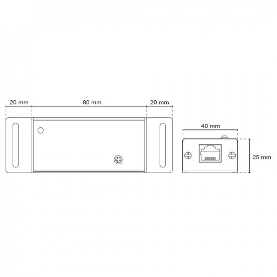 SD-101 Indoor PoE Surge Protector