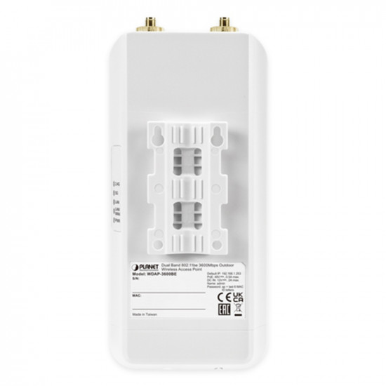 WDAP-3600BE Outdoor IP65 Wi-Fi 7 Dual Band 802.11be 3600Mbps Wireless Access Point